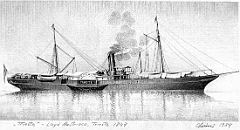 'Trieste' - Lloyd Austriaco-Trieste 1847